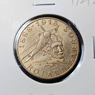 KK钱币收藏小铺  第417期 2月预留时间 周末发货  1988法国10法郎纪念币