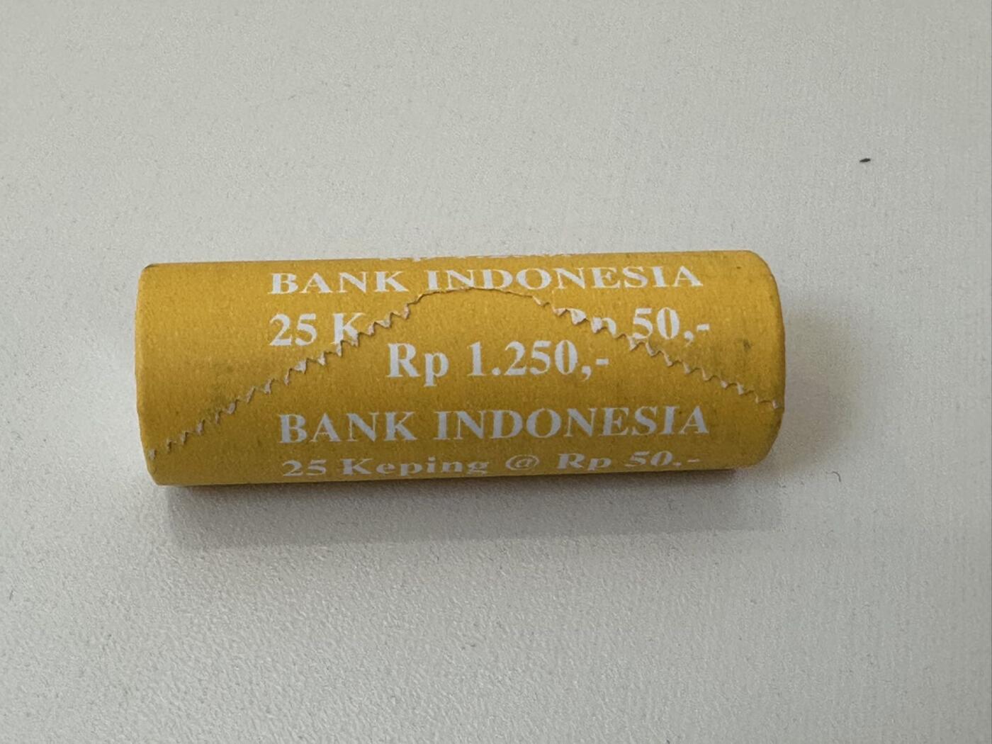 丙午马年四月第一场 。本期更新了稀有大革命纸币 印尼1999年银行原卷25卢比。50枚。原卷！（不设起拍，放漏）