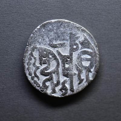 【良泉】4月16日【西方古代打制币】拍卖108件 - 公元1200-1220年【花剌子模】阿拉乌丁·摩诃末，大型吉塔尔，4.77克