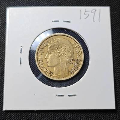 KK钱币收藏小铺  第415期 2月预留时间 周末发货 1932法国1法郎 