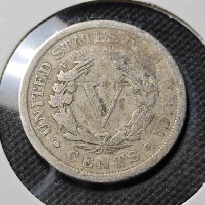 KK钱币收藏小铺  第415期 2月预留时间 周末发货 1902美国5分 