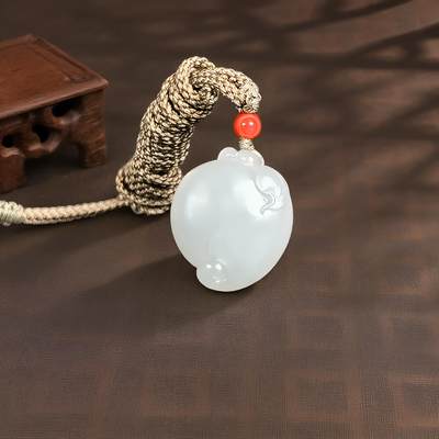 碧月说宝 君子怀瑾·当代和田玉清风专场（七） - 和田玉寿桃