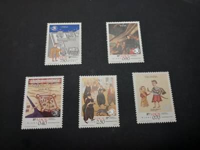 博彦收藏    4月8日 8点 邮票专场 - 澳门纪念票一套，全新