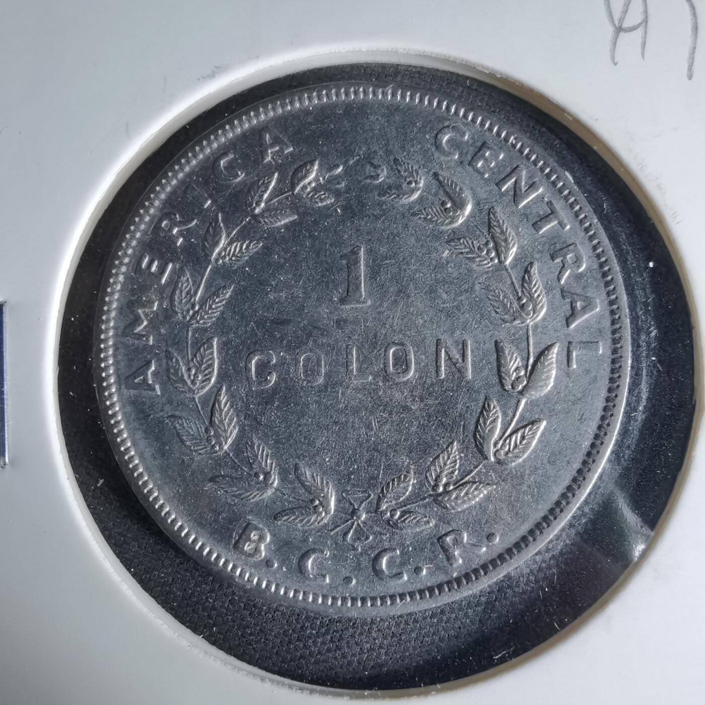 沼泽如烟--第1041场 哥斯达黎加1954年1科朗