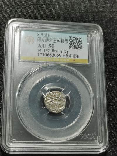 天下钱庄专场欢迎参拍 - 萨希王朝银币