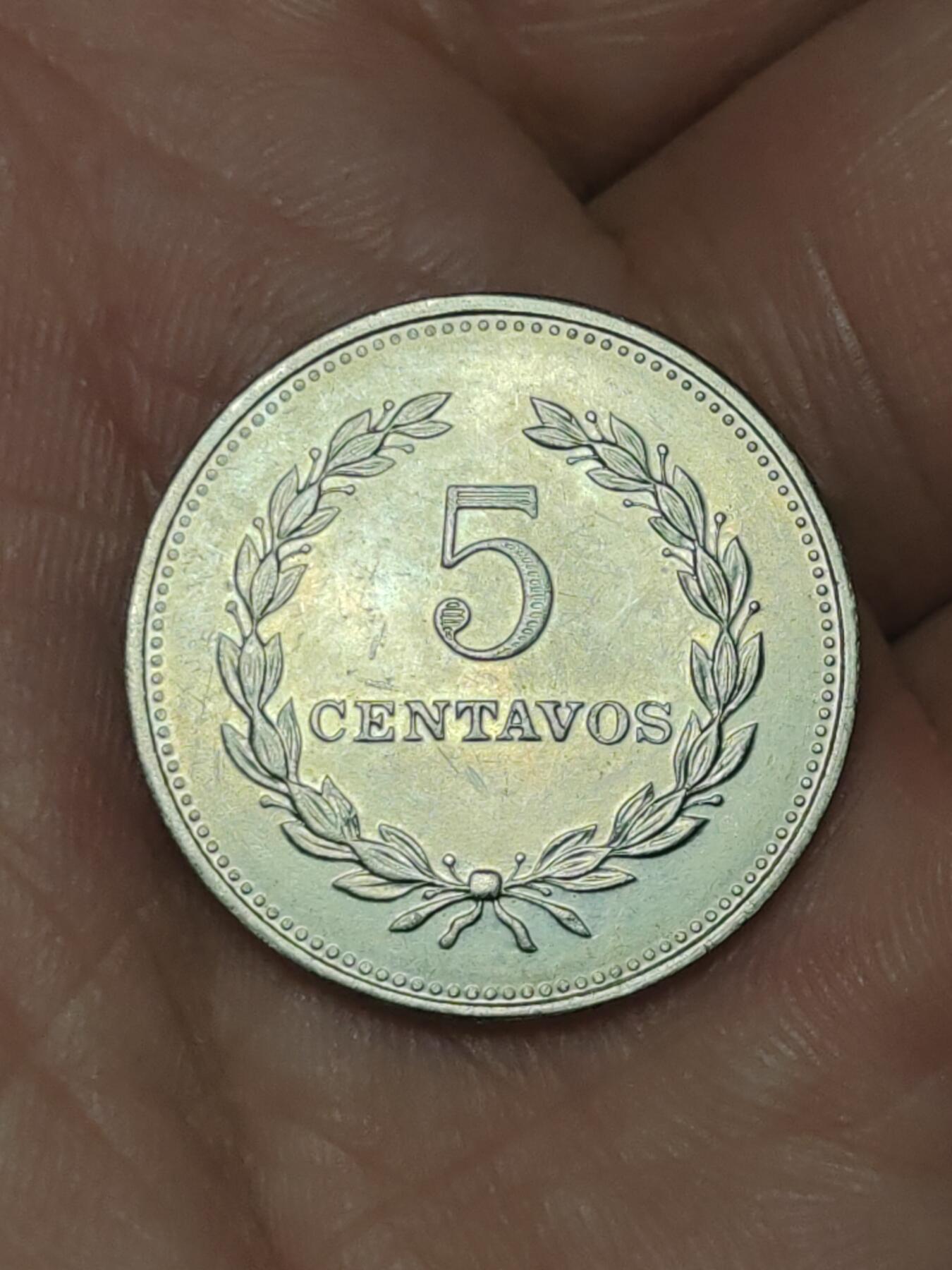 2026年第三十九场(总第二百零八场）外国好品散币场(免佣金) 萨尔瓦多🇸🇻1975年5分(1915–1986年第四版，首发年)