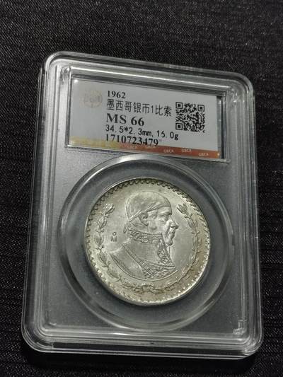 天下钱庄专场欢迎参拍 - 墨西哥一比索银币