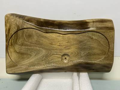 零元拍：NO5-5金丝楠茶盘 金光闪闪。尺寸约：29/22.5/3CM。 - 零元拍：NO5-5金丝楠茶盘 金光闪闪。尺寸约：29/22.5/3CM。