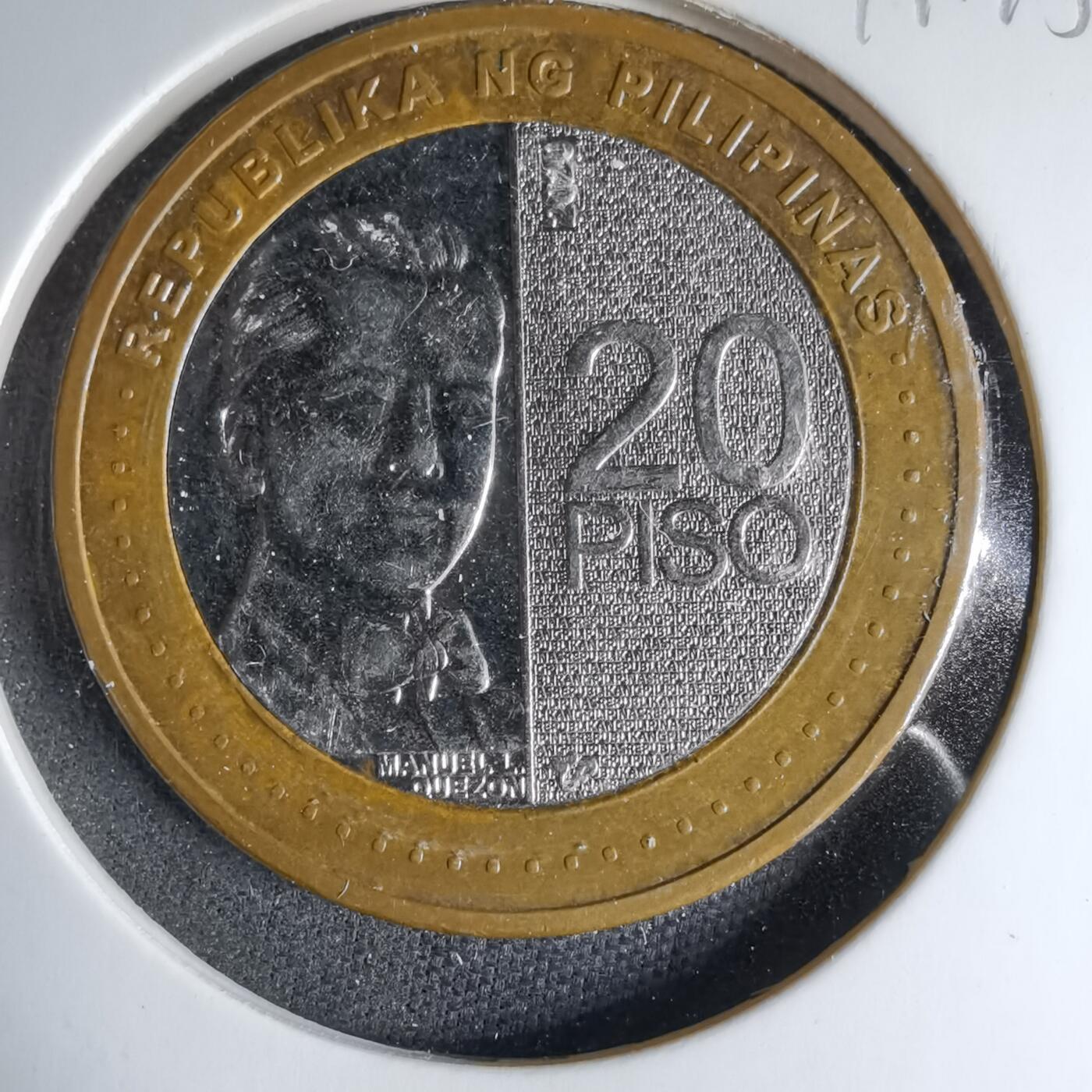 沼泽如烟--第1041场 菲律宾2020年20比索