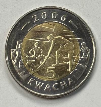 S&S Numismatic世界钱币-拍卖 第125期  - 马拉维2006年5克瓦查双色币
