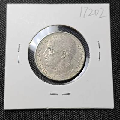 KK钱币收藏小铺  第417期 2月预留时间 周末发货  1920意大利50分 四狮子