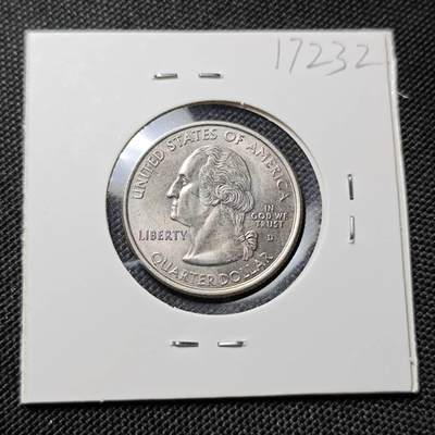 KK钱币收藏小铺  第417期 2月预留时间 周末发货 2000美国25分 纪念币