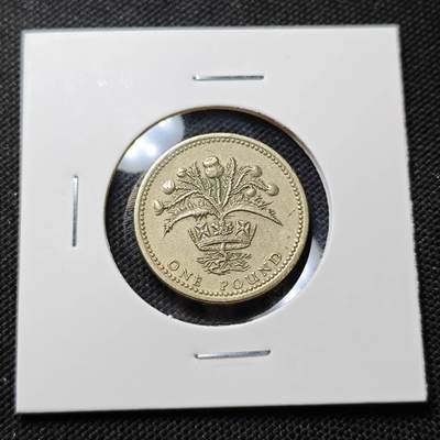 KK钱币收藏小铺  第415期 2月预留时间 周末发货 1984英国1镑 