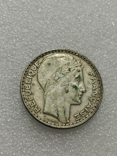 天下钱庄专场欢迎参拍 - 法国自由女神20法郎银币