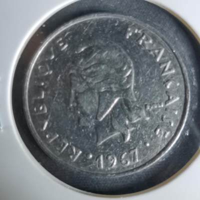 沼泽如烟--第1041场 - 法属新喀里多尼亚1967年20法郎