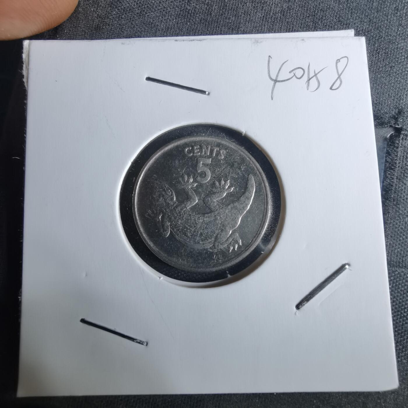 沼泽如烟--第1040场 基里巴斯1979年五分