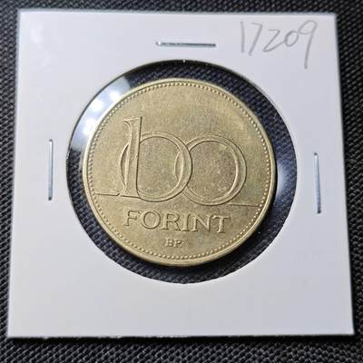 KK钱币收藏小铺  第417期 2月预留时间 周末发货 1995匈牙利100福林 