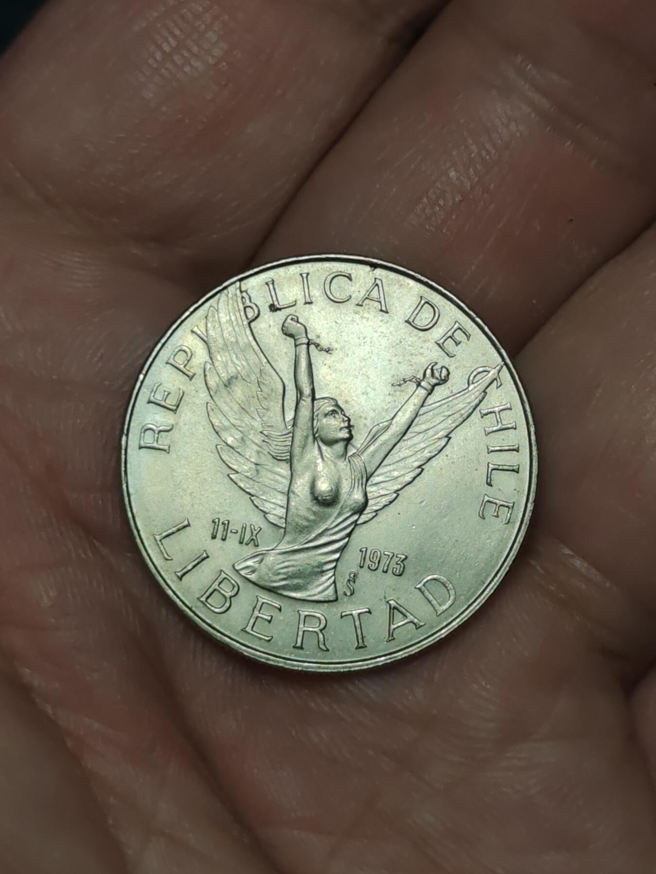 2026年第三十九场(总第二百零八场）外国好品散币场(免佣金) 好品–智利🇨🇱1977年5比索(1976–1980年版)