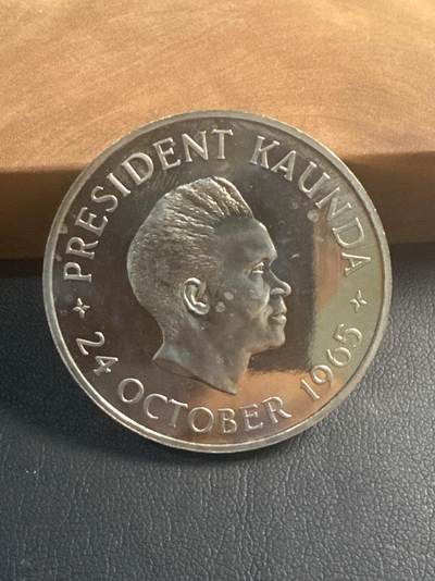 ❤️【币观天下】❤️ 第347期钱币拍卖场- 2026.4.3周五晚上6点半场 长期征集拍品  - 赞比亚纪5先令铜镍精制纪念币