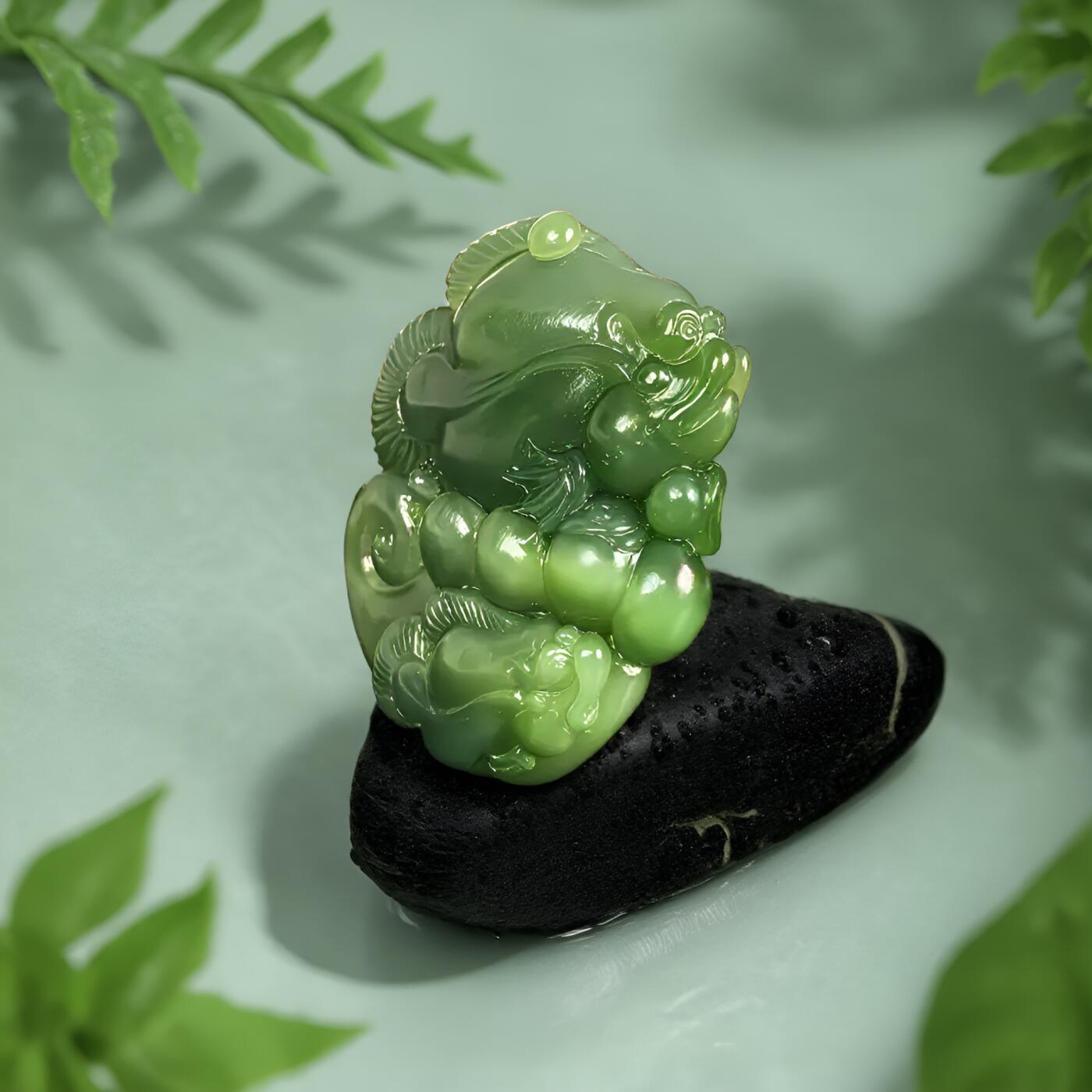 碧月说宝 君子怀瑾·当代和田玉清风专场（七） 年年有鱼