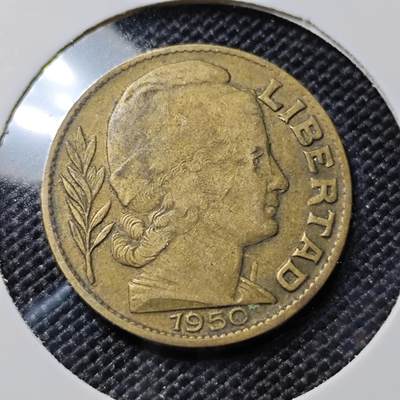 KK钱币收藏小铺  第417期 2月预留时间 周末发货 1950阿根廷20分