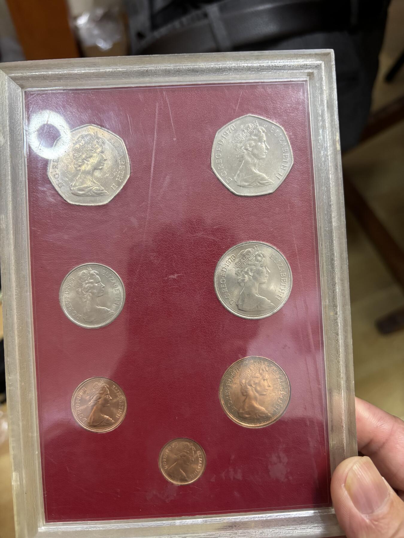 英国纪念币套币