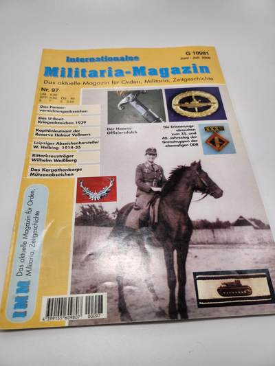 南水社第5次拍卖  国际军事收藏杂志第97期 2000年6-7月号