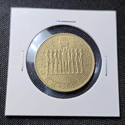 KK钱币收藏小铺  第417期 2月预留时间 周末发货 1980奥地利20先令 纪念币