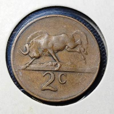 KK钱币收藏小铺  第417期 2月预留时间 周末发货 1967南非2分 