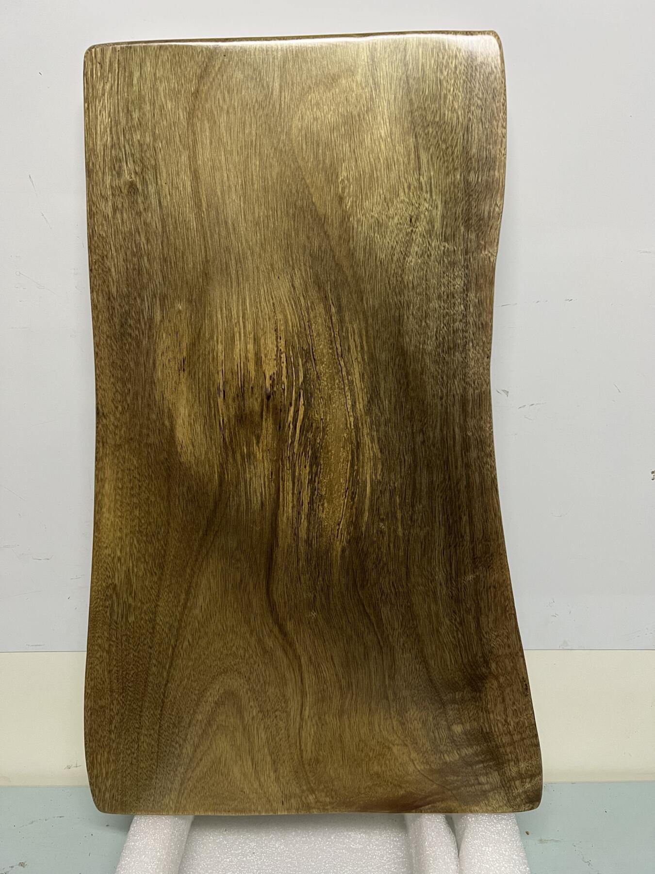 零元拍：NO5-5金丝楠茶盘 金光闪闪。尺寸约：29/22.5/3CM。