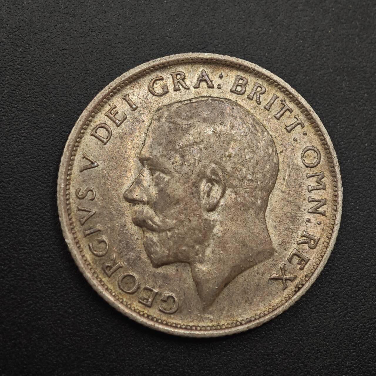 【淘币小摊】实时拍第八百八十七拍   散币场    每周一统一发货 英国1914年乔治五世一先令银币