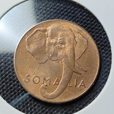 KK钱币收藏小铺  第417期 2月预留时间 周末发货 1950索马里1分 好品