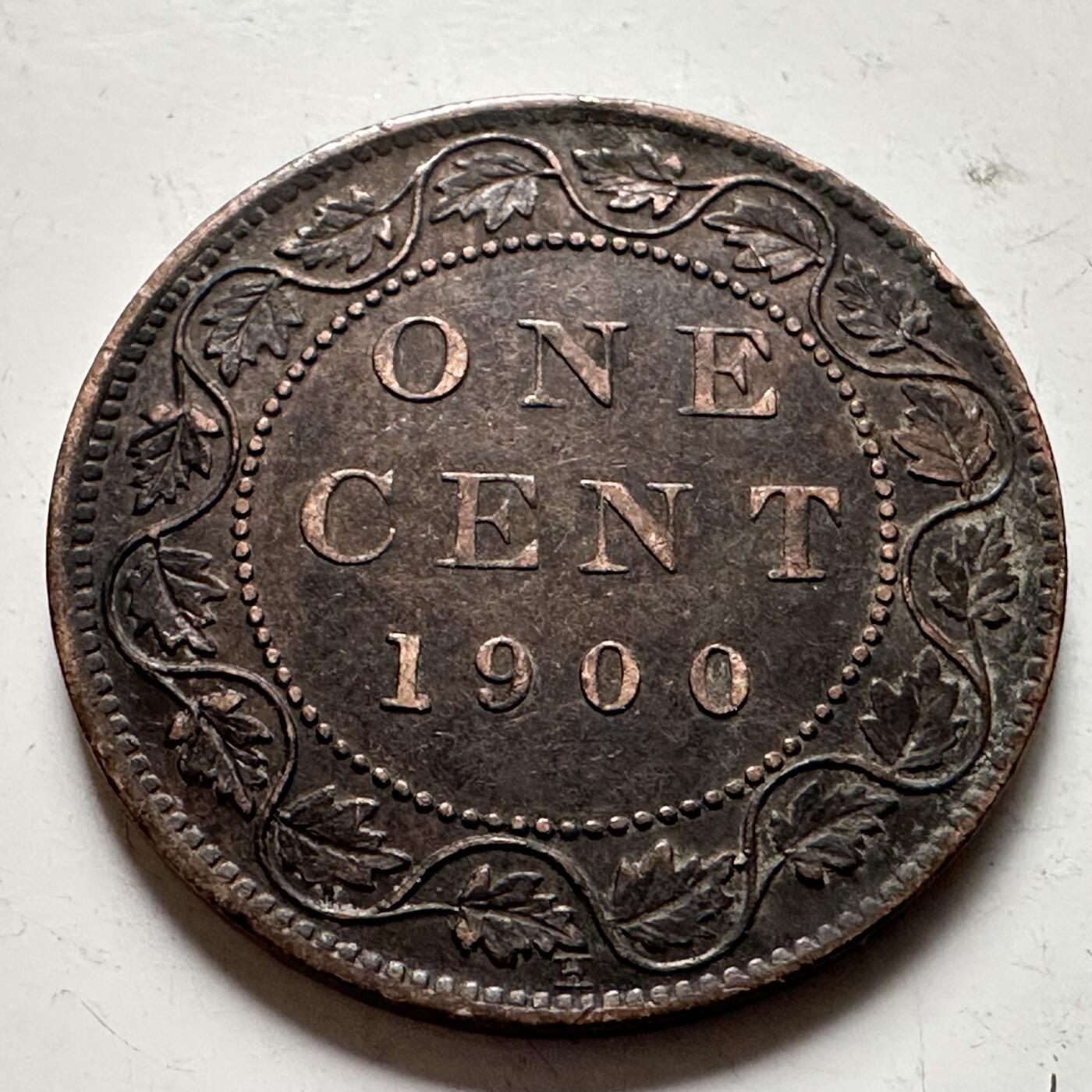 🌹外币初藏🌹🐯2026年第36场   每周二四六晚8️⃣点 接代拍 加拿大1900年维多利亚一分铜币