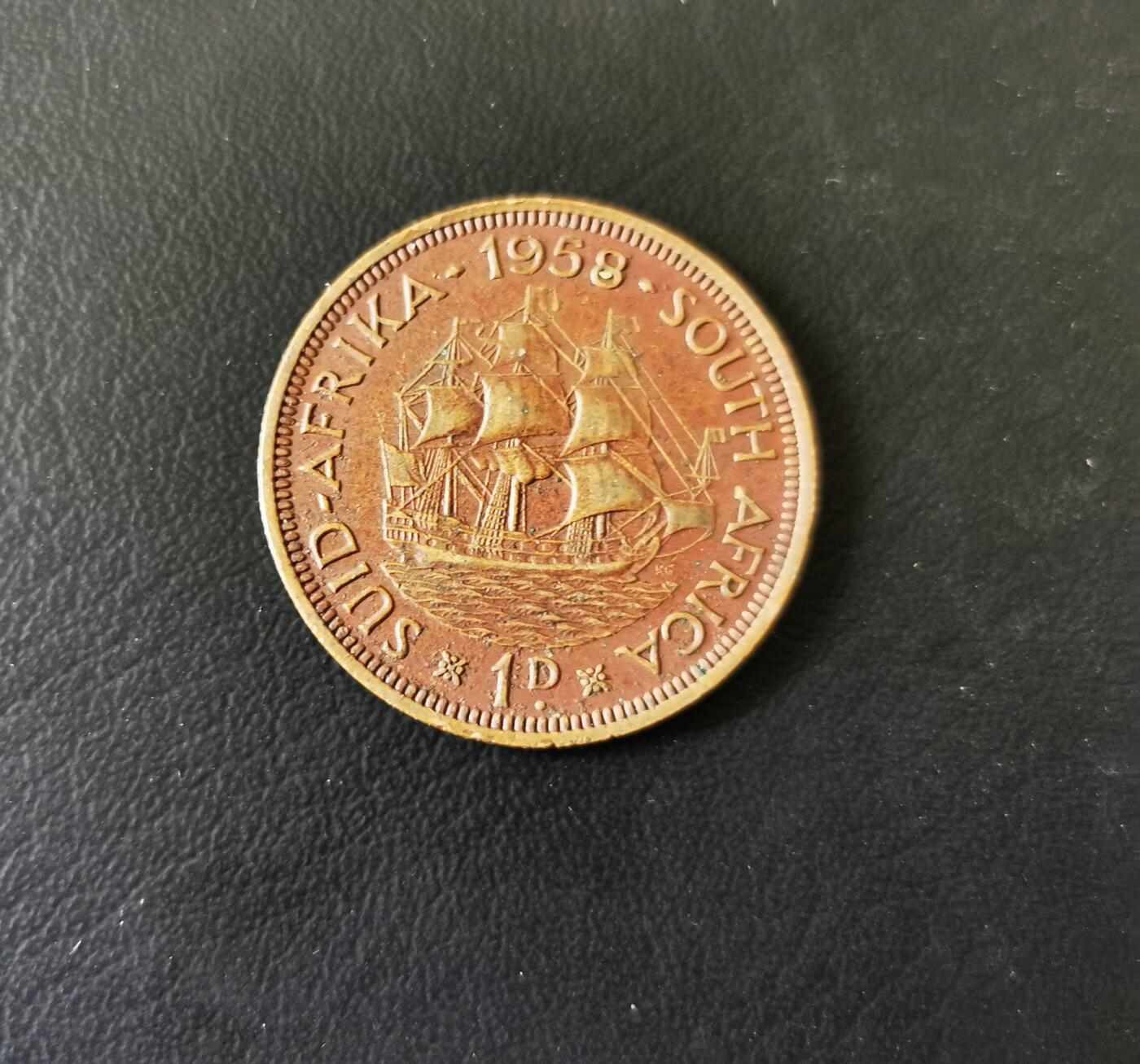 零零发外国硬币拍卖 无佣金 英属南非