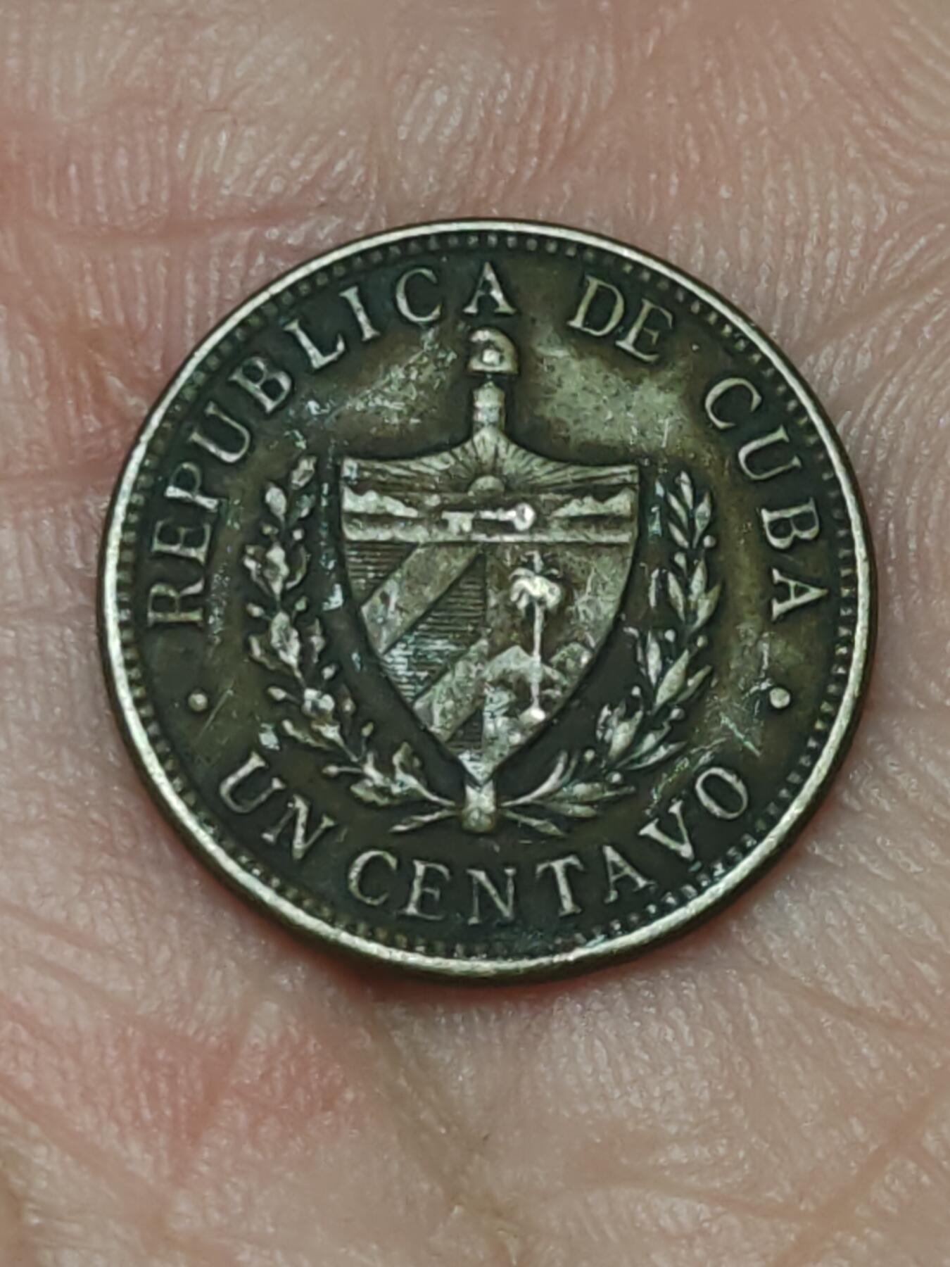 2026年第三十九场(总第二百零八场）外国好品散币场(免佣金) 少见–古巴🇨🇺1943单年份1分(1915–1958年第二版，黄铜材质)