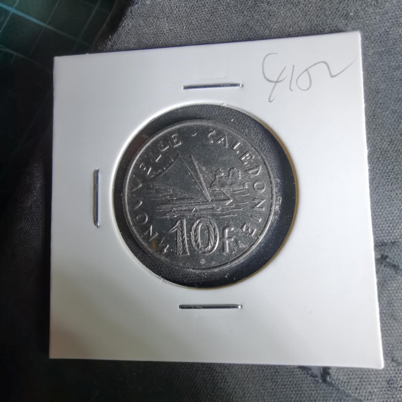 沼泽如烟--第1041场 法属新喀里多尼亚1973年10法郎