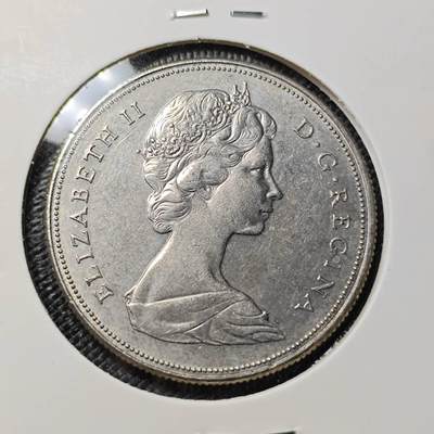 KK钱币收藏小铺  第417期 2月预留时间 周末发货 1972加拿大1元 