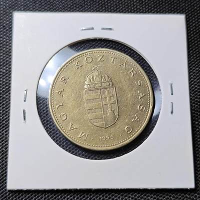 KK钱币收藏小铺  第417期 2月预留时间 周末发货 1995匈牙利100福林 