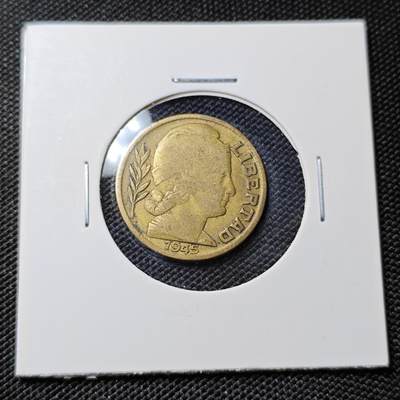 KK钱币收藏小铺  第417期 2月预留时间 周末发货 1945阿根廷20分