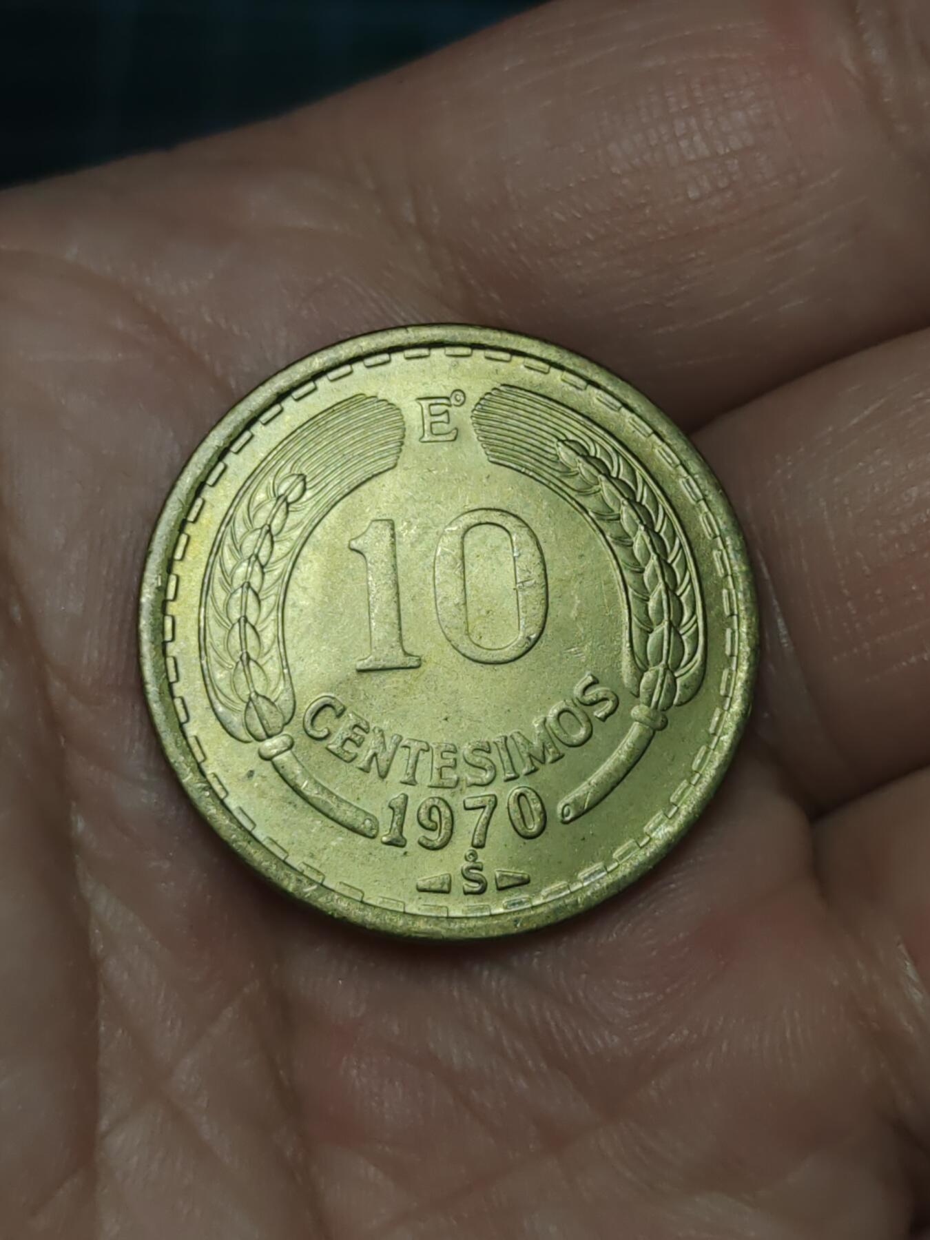 2026年第三十九场(总第二百零八场）外国好品散币场(免佣金) 好品–智利🇨🇱1970年10分(1960–1970年版，关门年，Large date–大日期版)