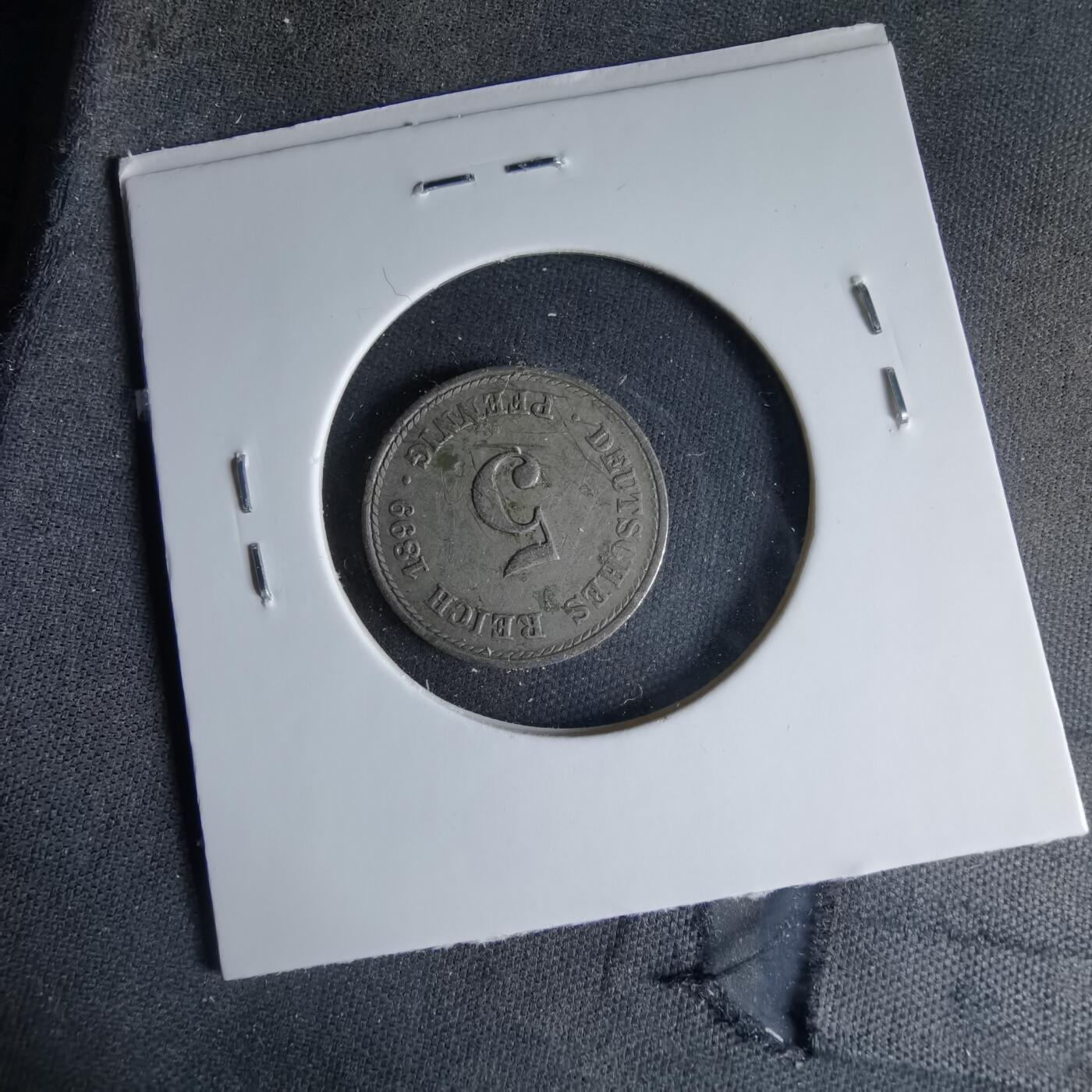 沼泽如烟--第1041场 德国1899年5芬尼