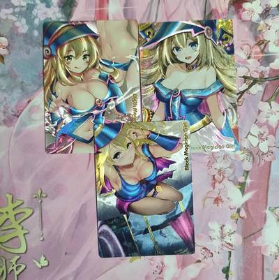 龙虎卡牌-八一场（满200元包邮，无佣金，每周六结拍，欢迎送拍） - 粗闪3张 奇点 女黑魔导 三宫