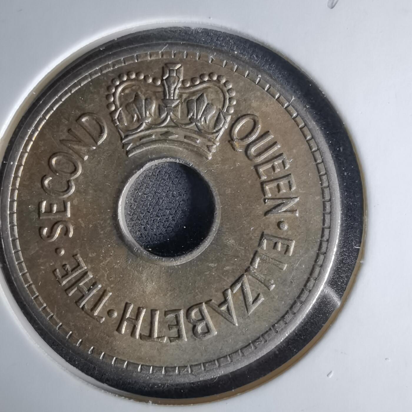 沼泽如烟--第1041场 斐济1966年1便士