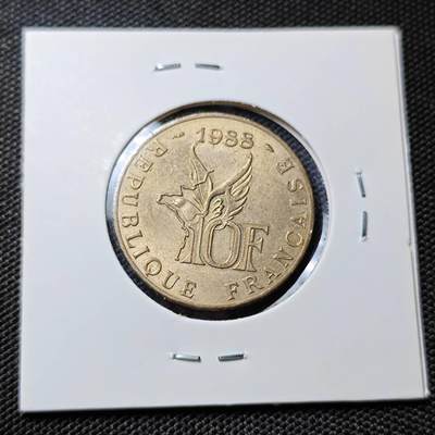 KK钱币收藏小铺  第417期 2月预留时间 周末发货  1988法国10法郎纪念币