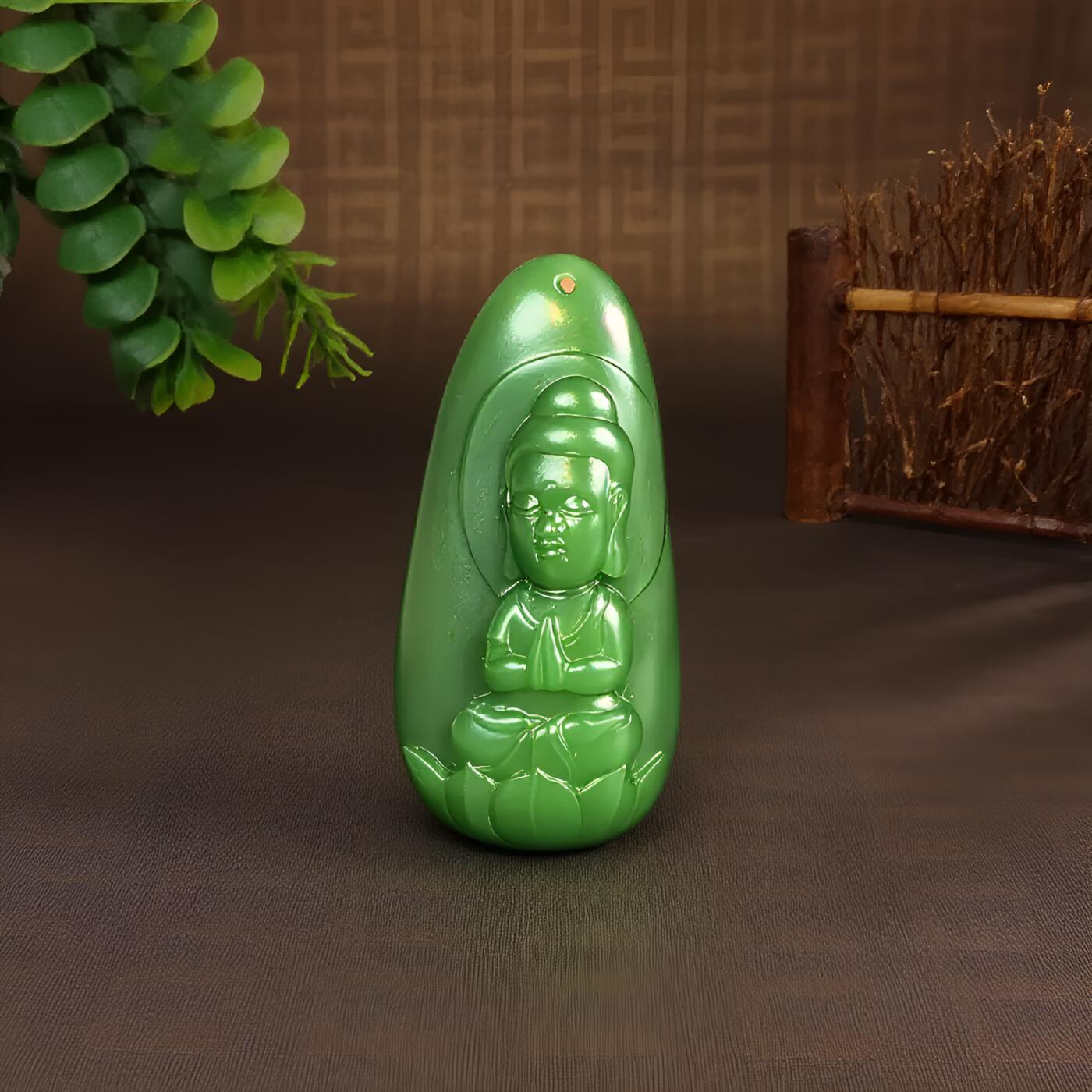 碧月说宝 君子怀瑾·当代和田玉清风专场（七） 碧玉宝宝佛