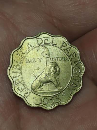 2026年第三十九场(总第二百零八场）外国好品散币场(免佣金) - 巴拉圭🇵🇾1953单年份25分