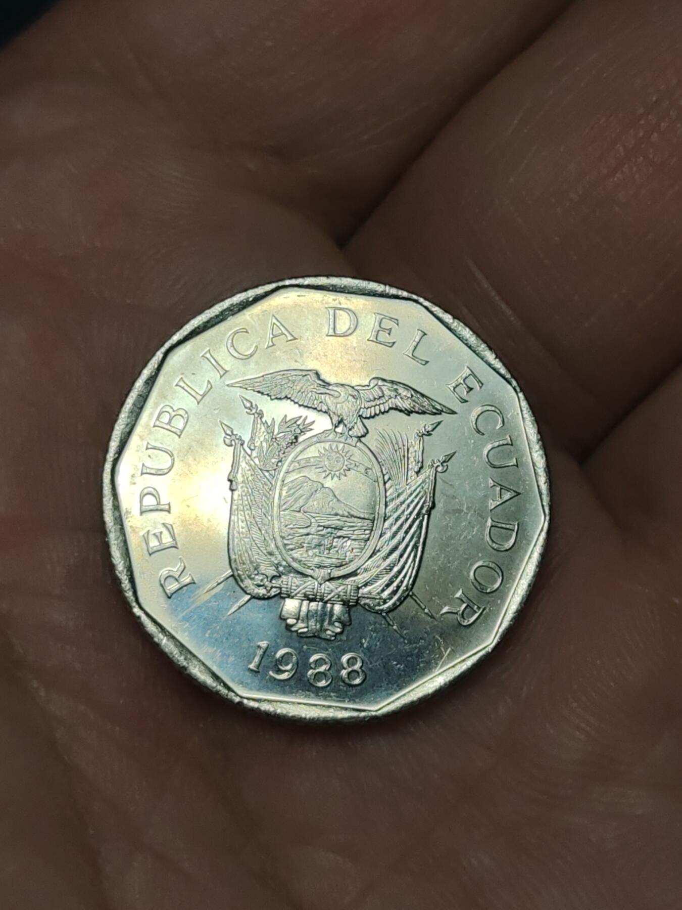 2026年第三十九场(总第二百零八场）外国好品散币场(免佣金) 厄瓜多尔🇪🇨1988单年份10苏克雷(小图例版)