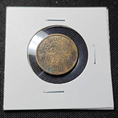 KK钱币收藏小铺  第415期 2月预留时间 周末发货  代币一枚