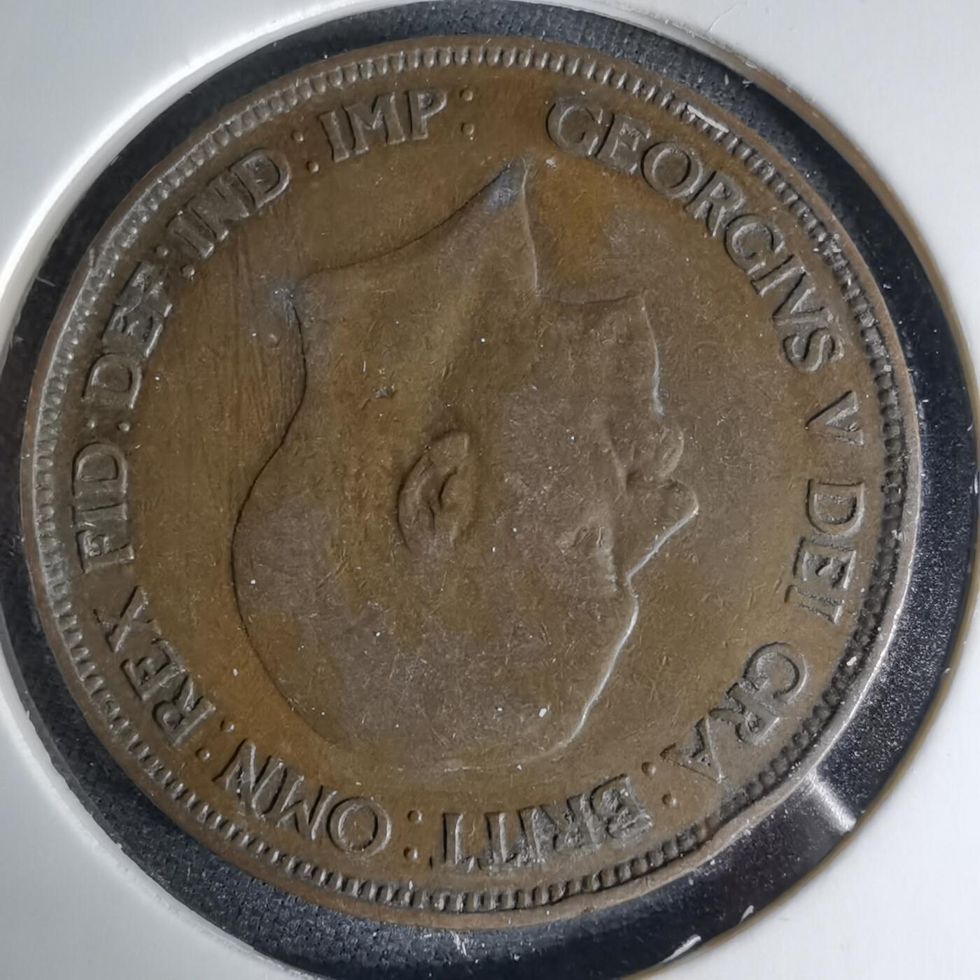 沼泽如烟--第1041场 英国1931年1便士