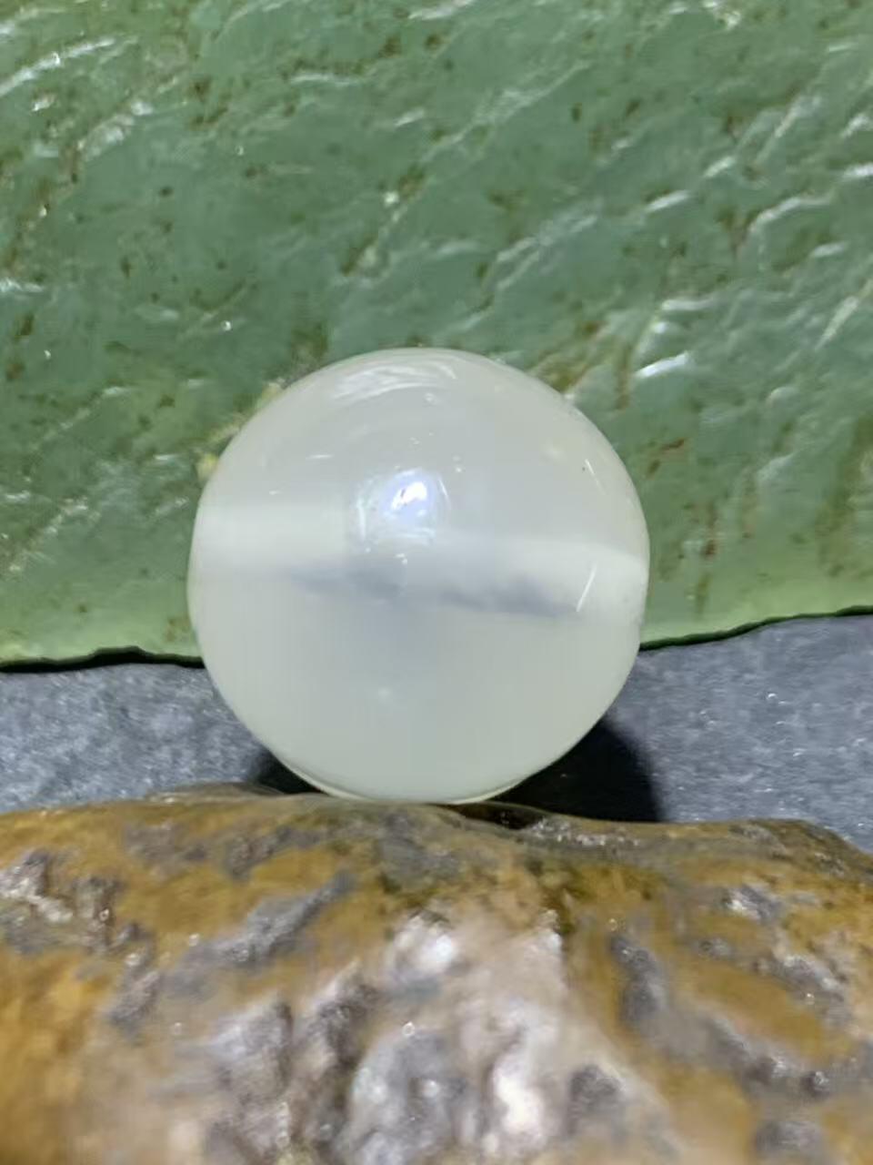 放福利！精美荔枝冻随形一体佛头三通一个，配串利器！